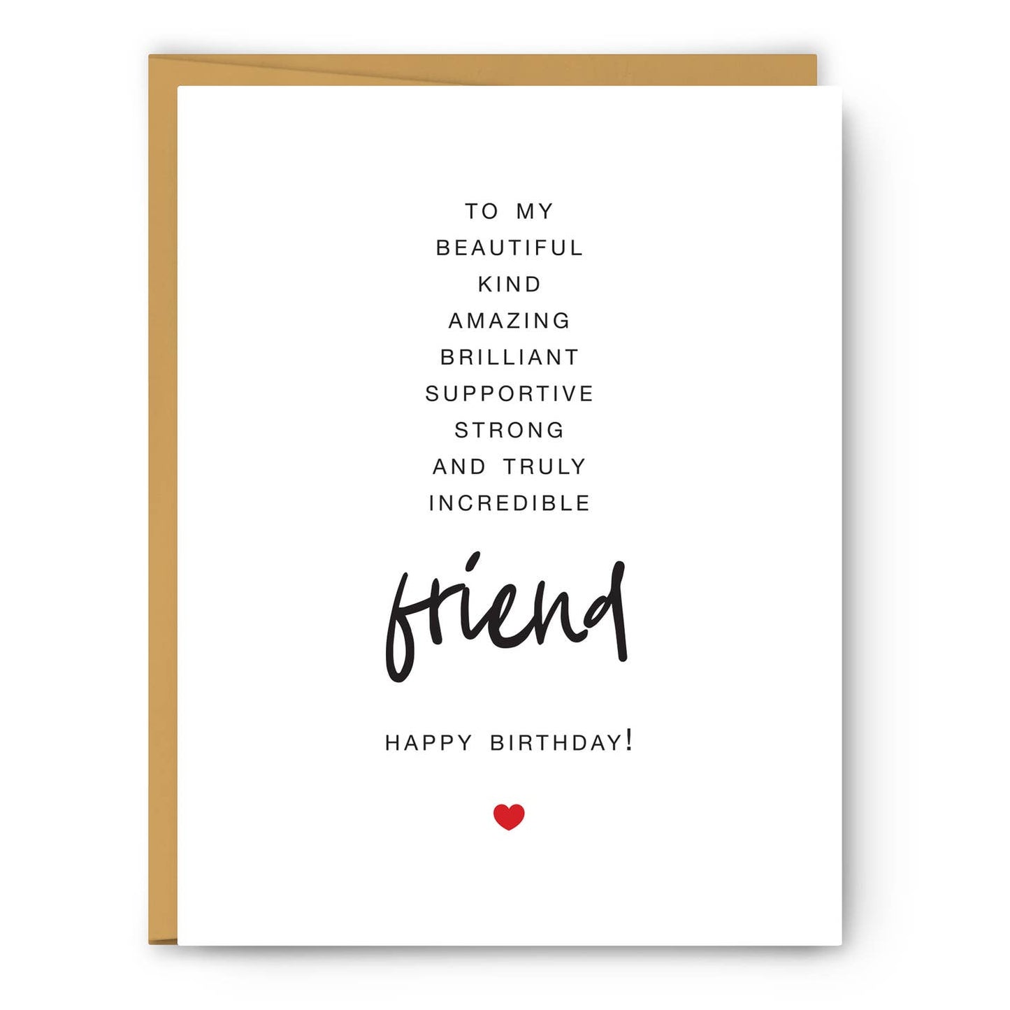 To My Friend - Birthday Card
