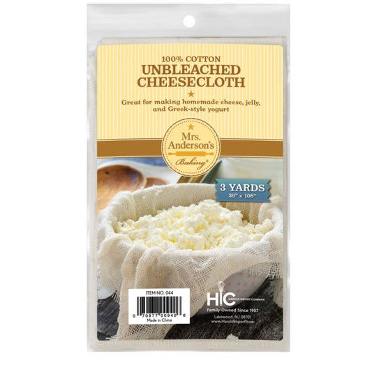 Mrs. Andersons Unbleached Baking Cheese Cloth, 3 Yards