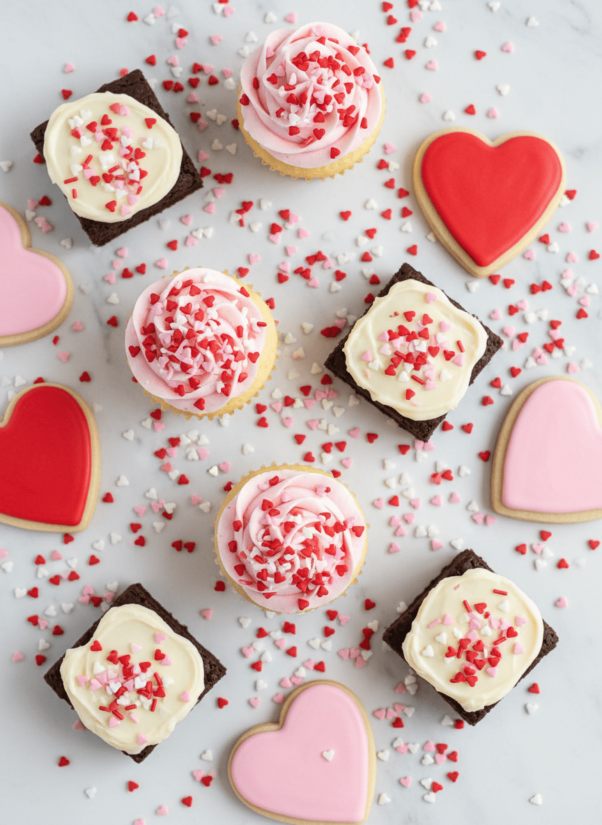 Mini Heart Confetti Mix
