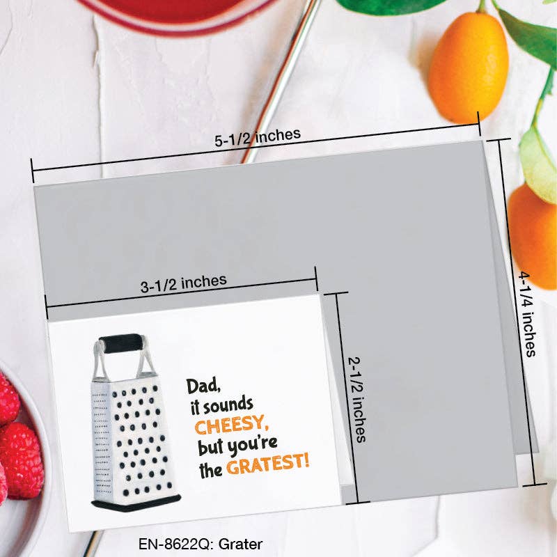 Grater, Greeting Card (#8622Q)
