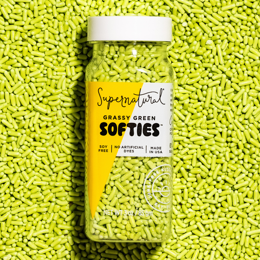 Dye-Free Softies Sprinkles: Grassy Green