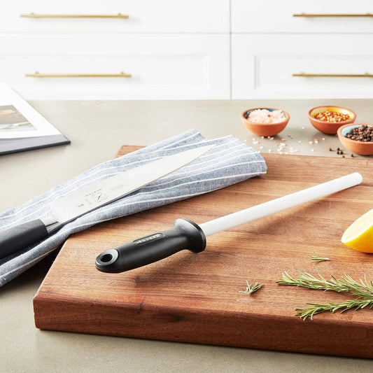 Mercer Culinary Ceramic Rod Knife Honing Steel,10 Inch