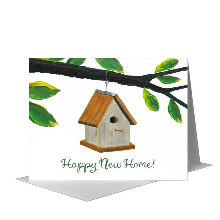 Birdhouse, Greeting Card (#8617F)