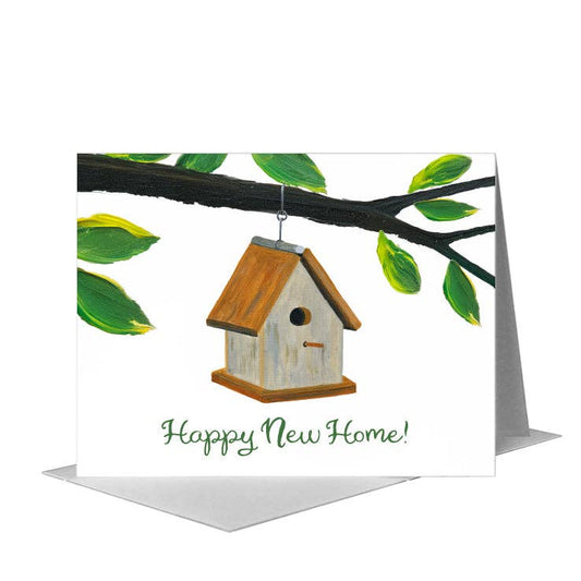 Birdhouse, Greeting Card (#8617F)