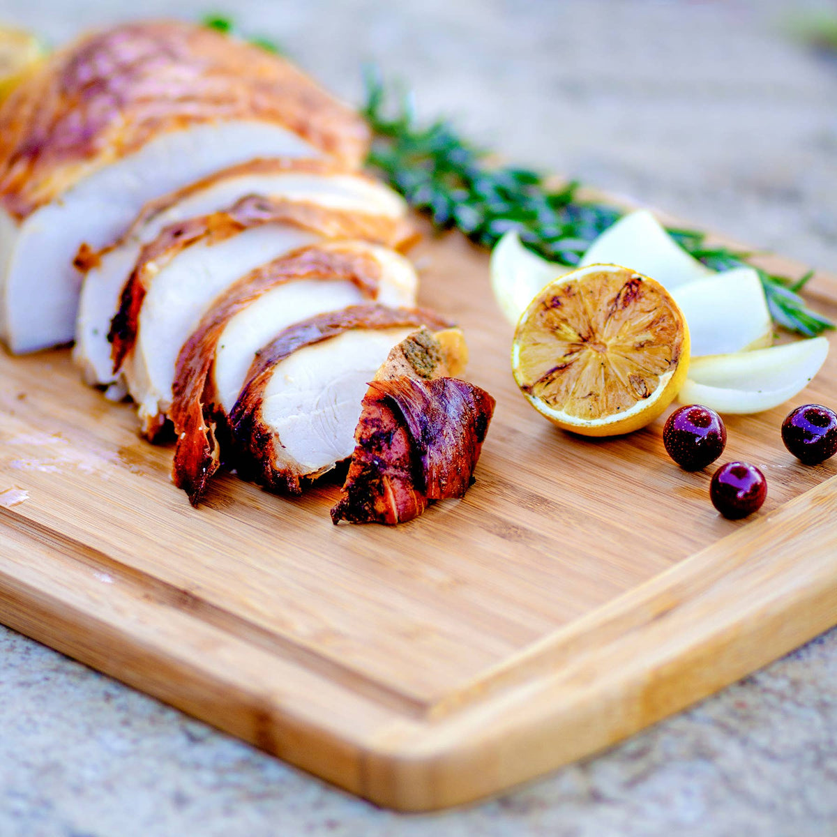 Malibu Groove Cutting Board with Juice Groove