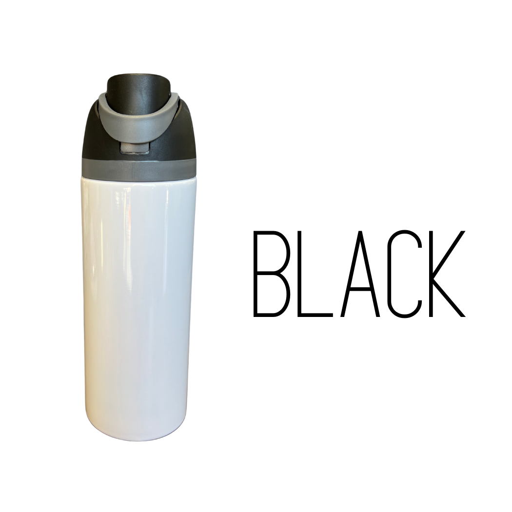 Sublimation Owala Style Tumbler- 24 Ounce Flip Top Lid