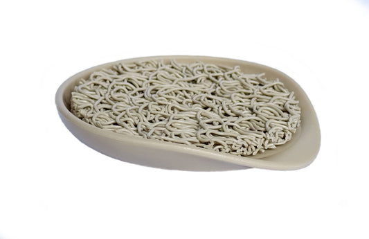 Round Soap Dish Set w/ Soap Lift Soap Saver - Bone