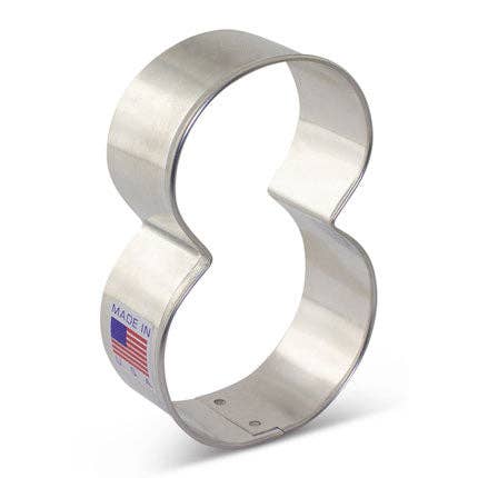 Number 8 Cookie Cutter