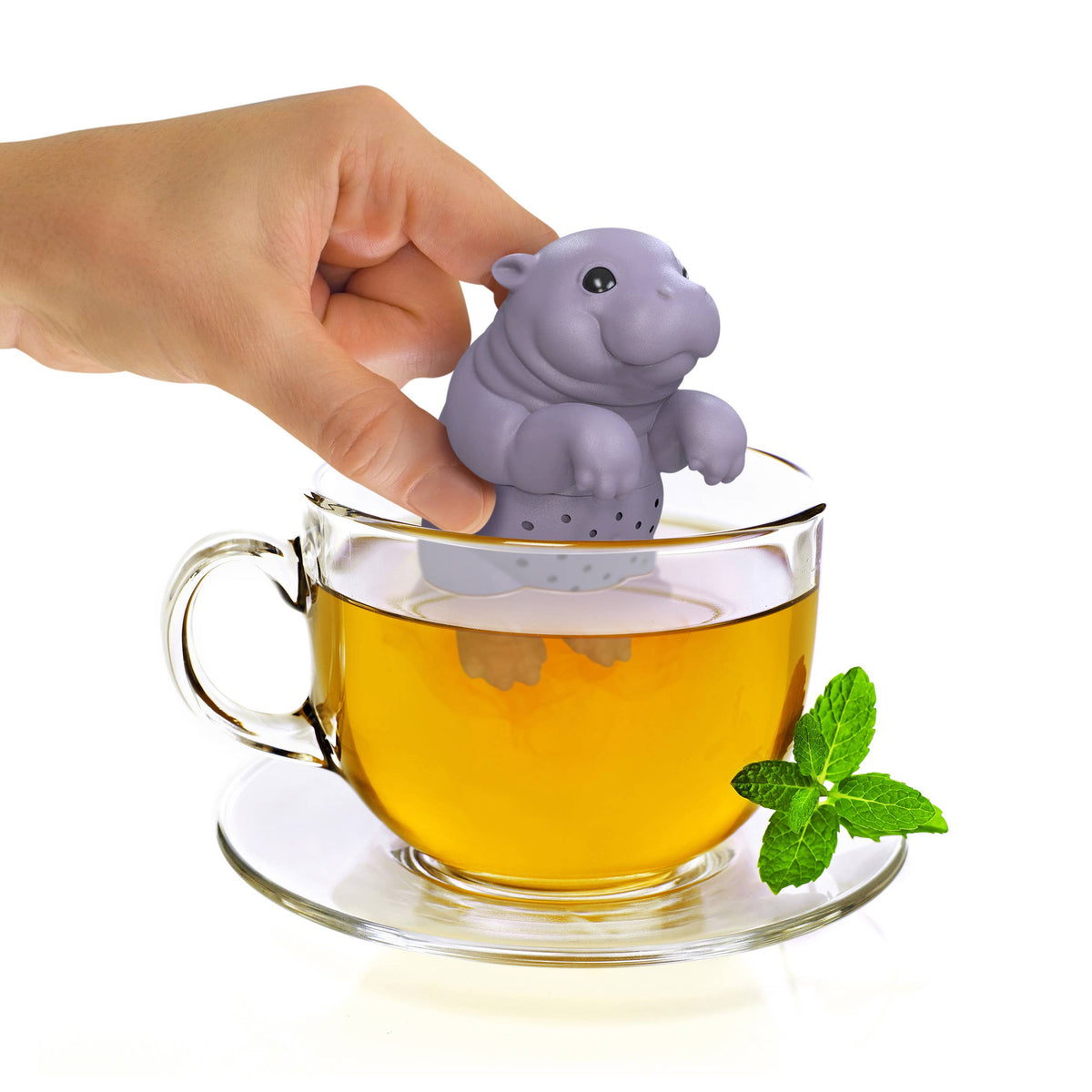 SIP’OPOTAMUS - Hippo Tea Infuser - Moo Deng Inspired