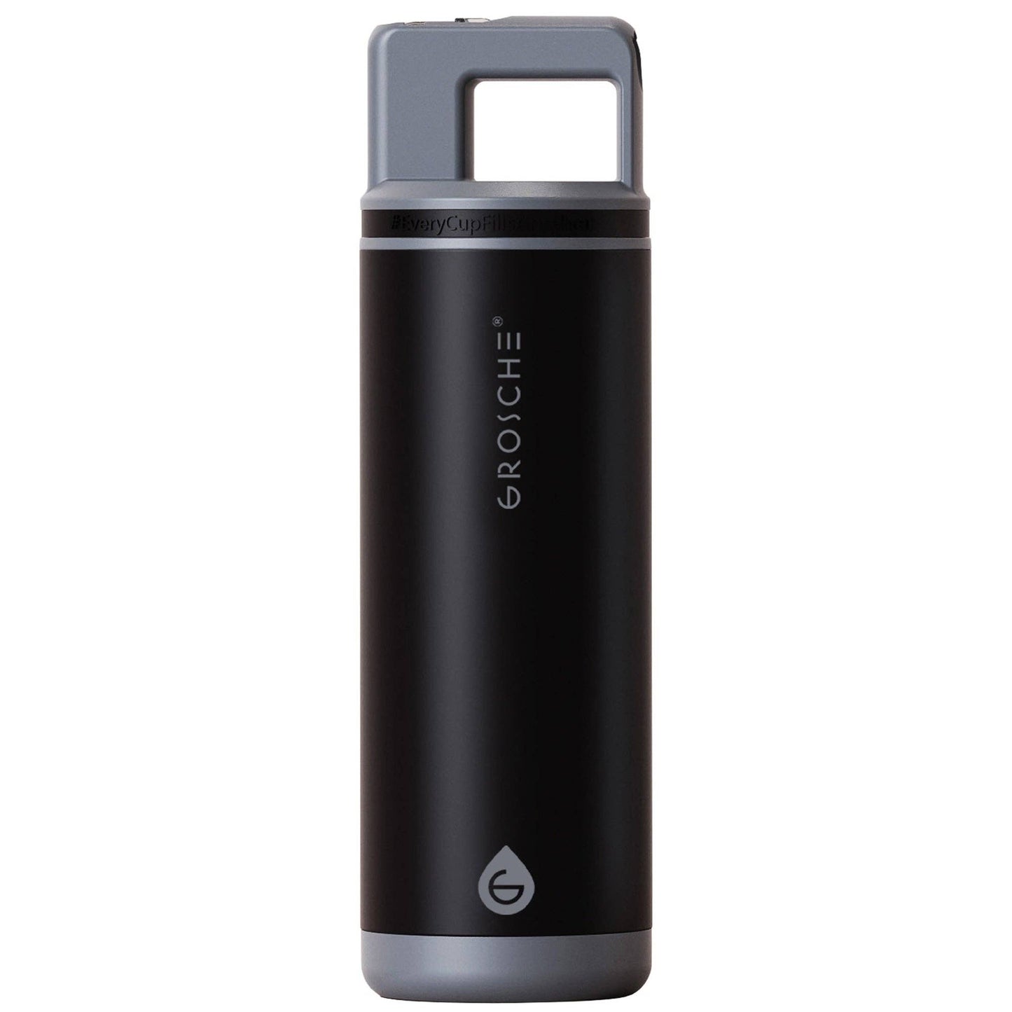GROSCHE ALPINE Flip 'N Sip Leakproof 20oz Water Bottle