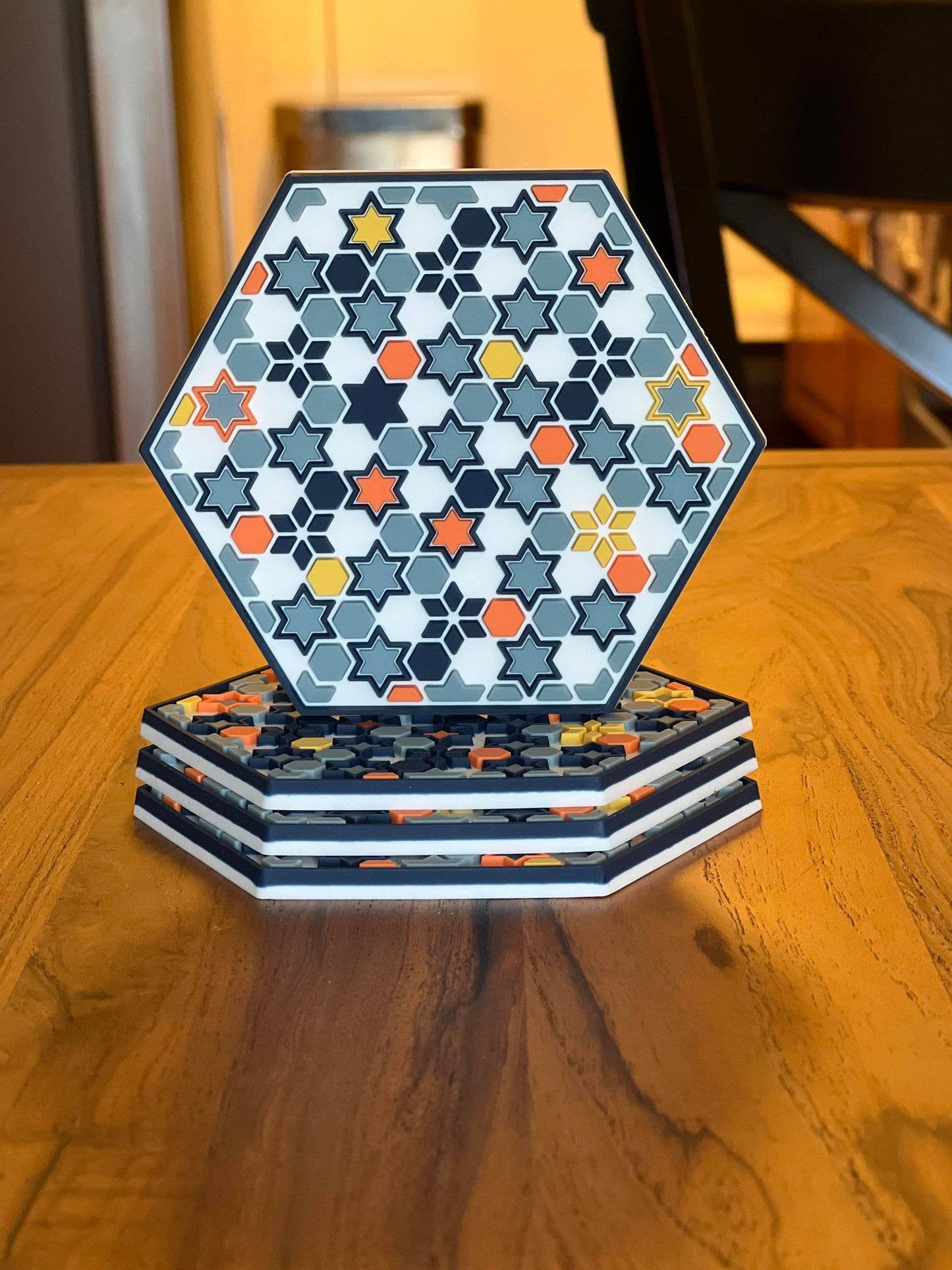 Stars of Mars Coasters - Set of Four