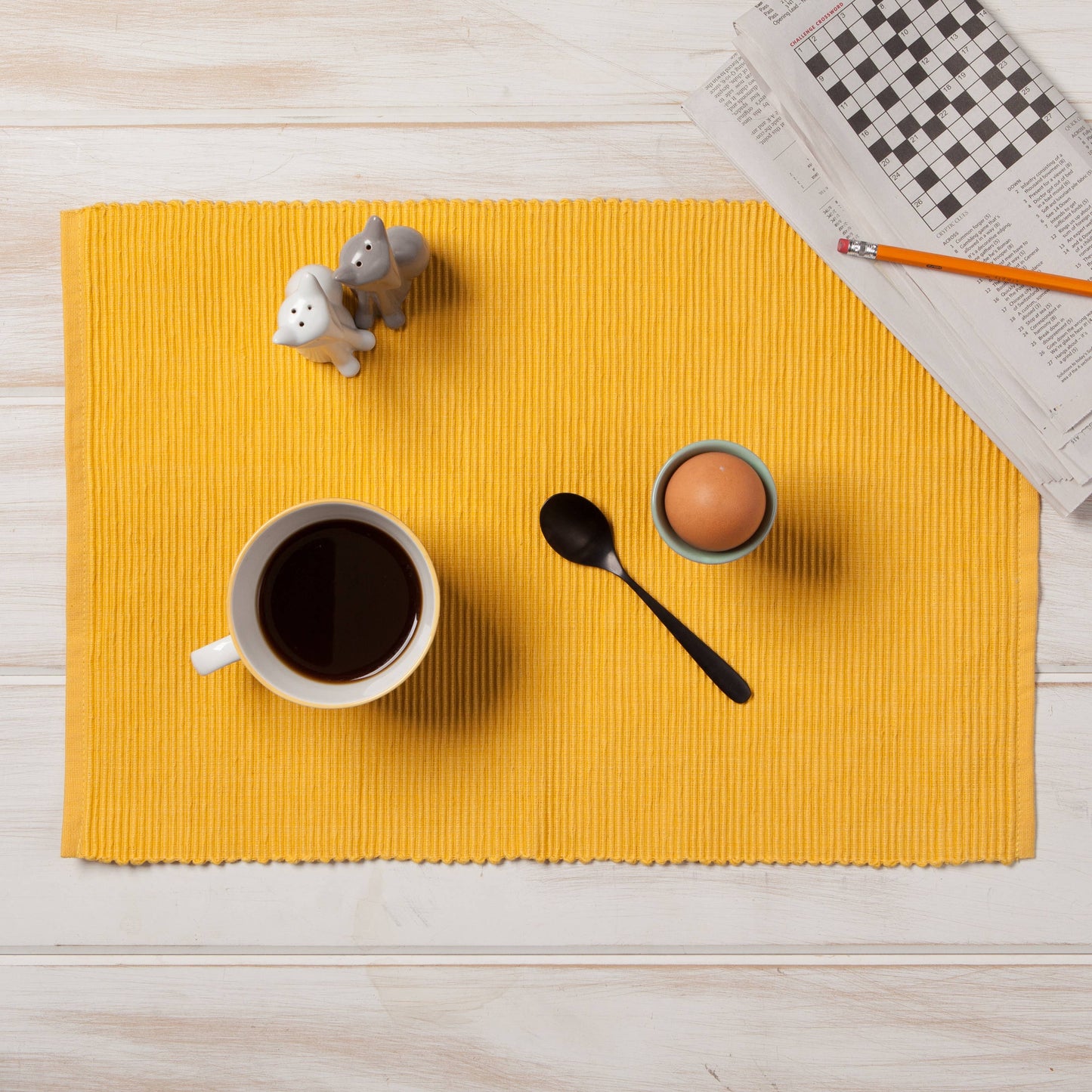 Spectrum Cotton Placemat Honey Yellow