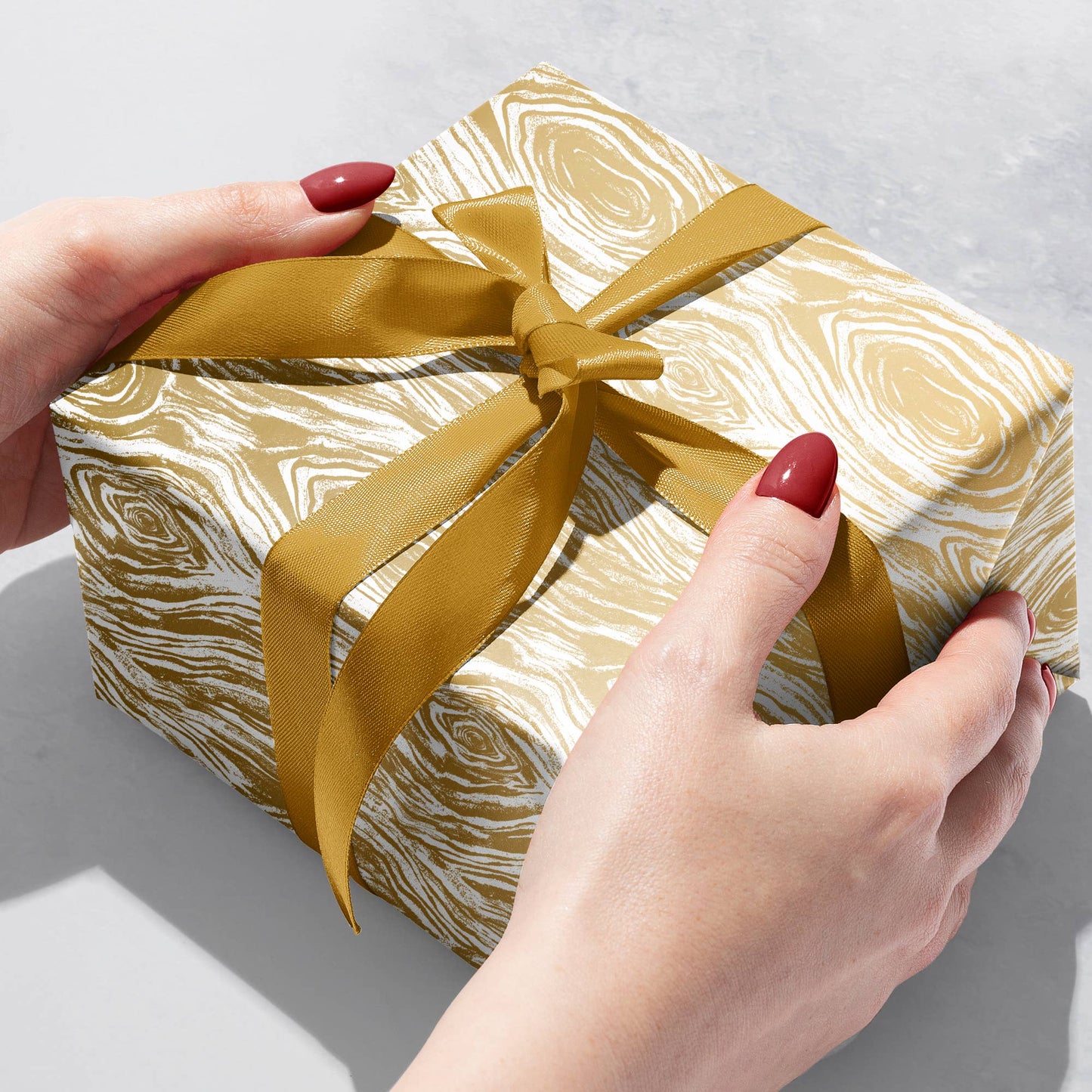 Wrap - Rolls Golden Wood Grain
