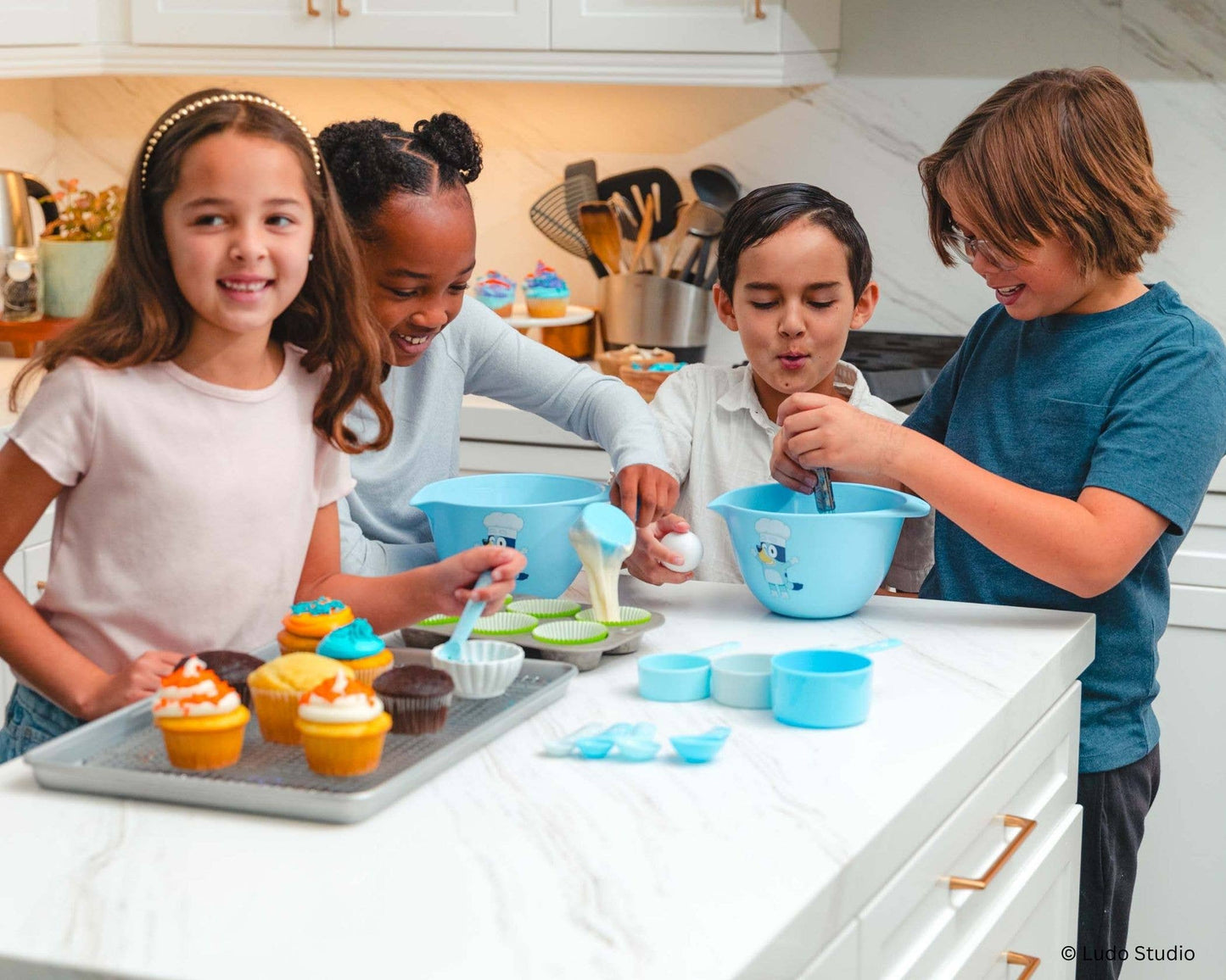 BLUEY My First Kitchen Set – 8-Piece Starter Baking Kit