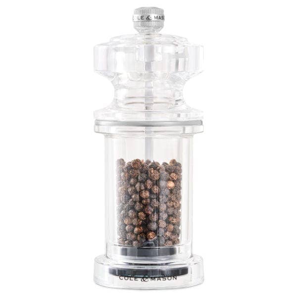 Cole & Mason 605 Acrylic Pepper Mill 5.5"