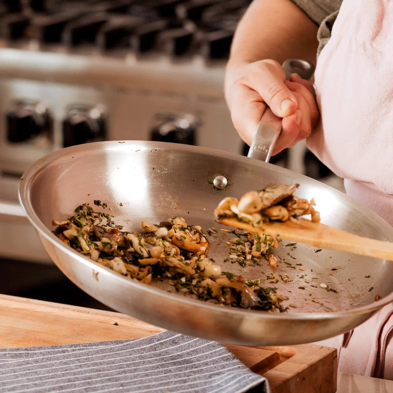 Stainless Steel Italian Frying Pans by Made In