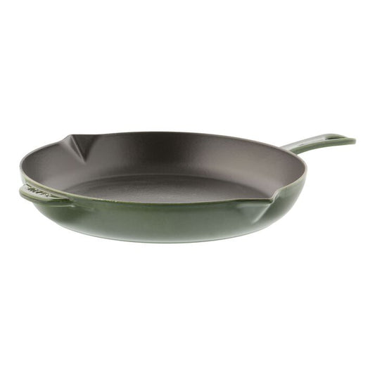 Staub Cast Iron Enameled Fry Pan 12"