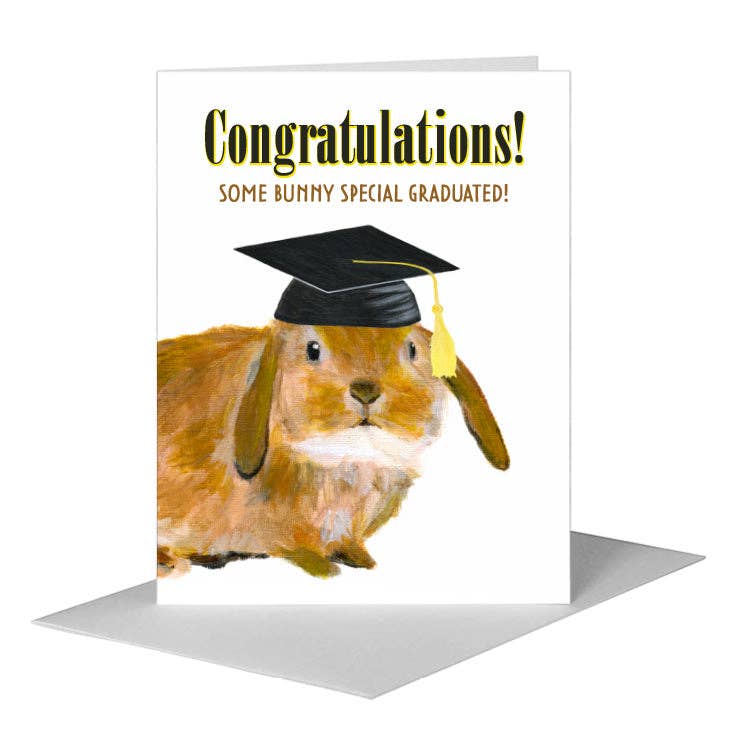 Brown Bunny, Greeting Card (#7762TA)