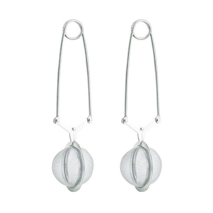 HIC Kitchen Snap Mesh Ball Tea Infuser
