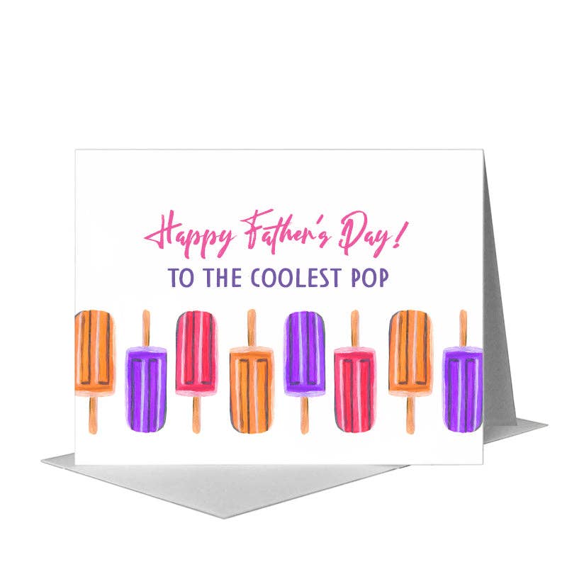 Ice Cream & Berry Pops, Greeting Card (#7512X)
