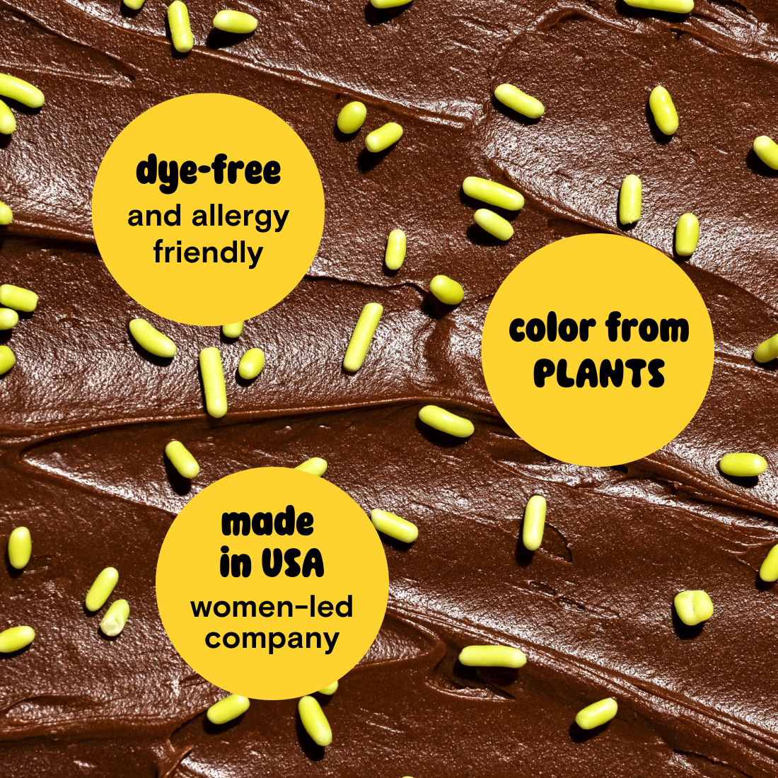 Dye-Free Softies Sprinkles: Grassy Green