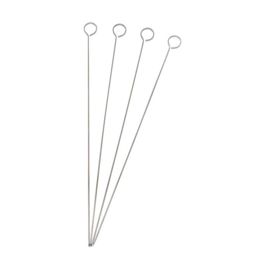Chrome Skewers, 12in