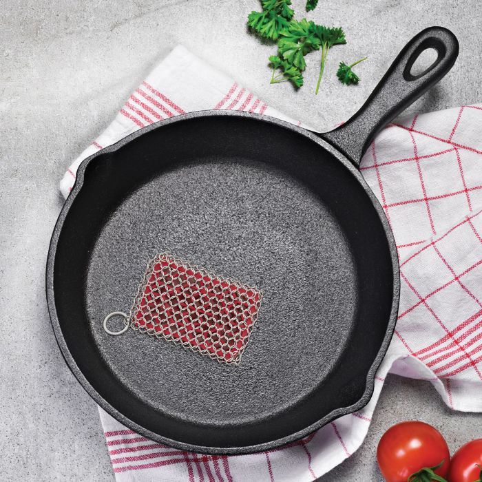HIC Chainmail Cast Iron Scrubber