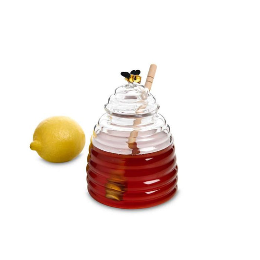 Glass Honey Jar with Lid