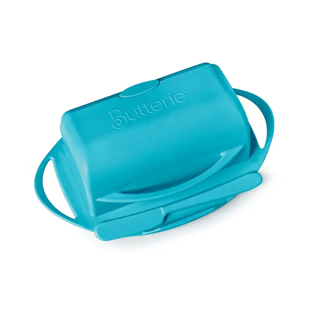 Flip-Top Butter Dish w/ Butter Knife