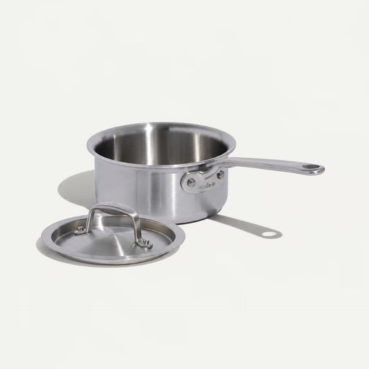 Made In Stainless Clad Butter Warmer with Lid