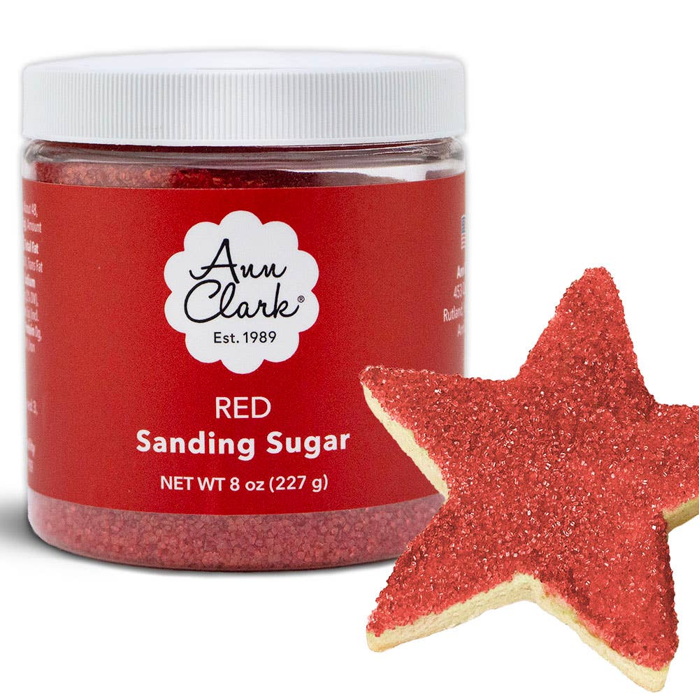 Ann Clark Red Sanding Sugar