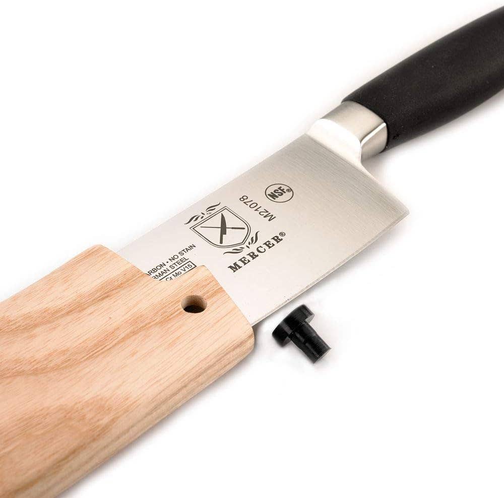 Natural Ash Wood Saya Cover Blade Protector for 8" Chef