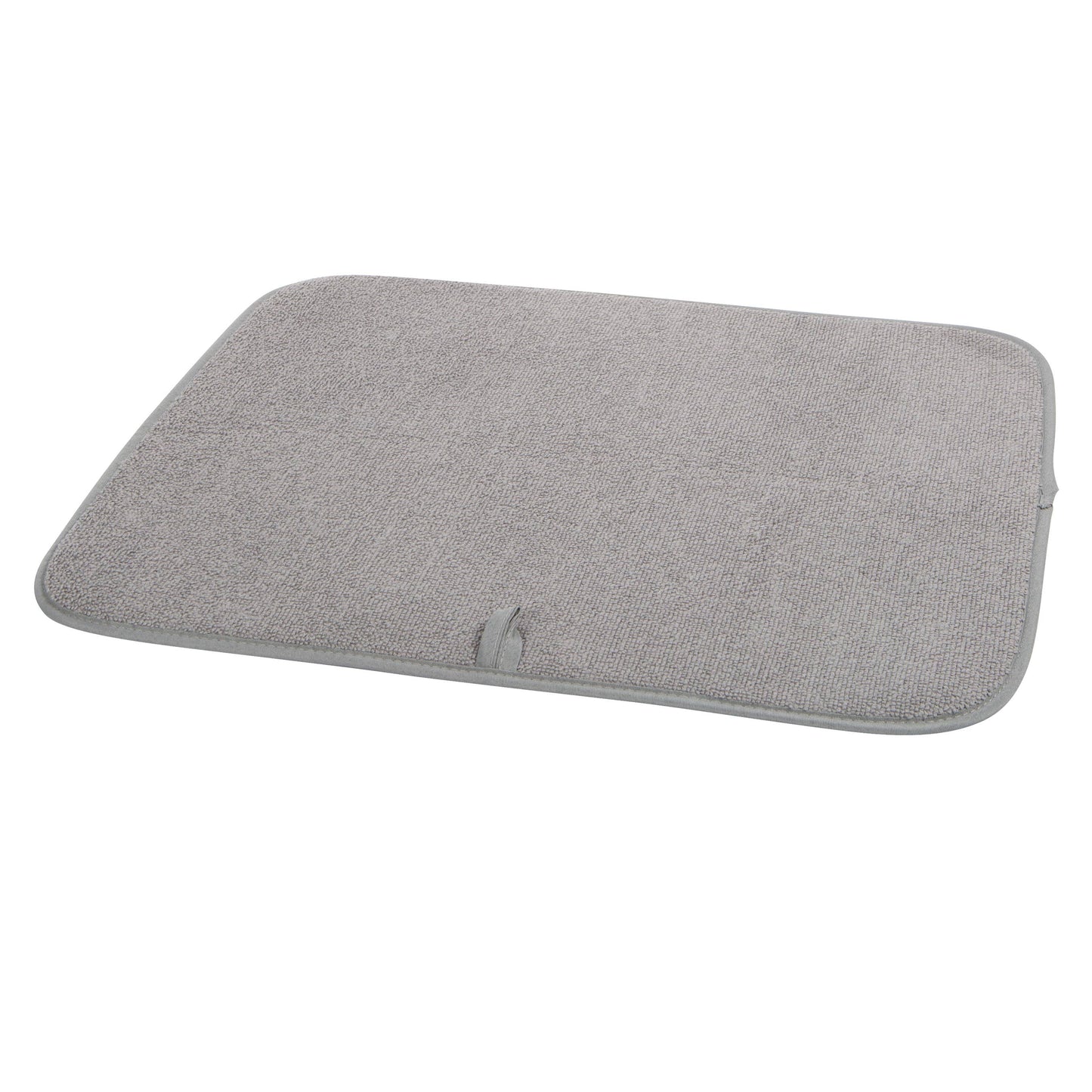 Dish Drying Mat - Microfiber, 16x18 - Gray