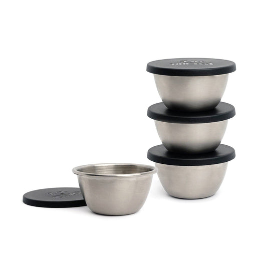 Condiment Cups With Lids Set Of 4