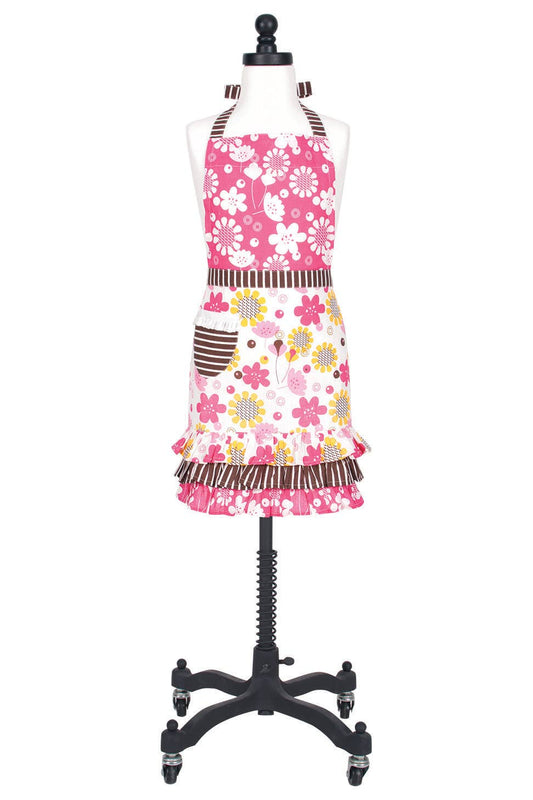 KAF Home 100% Cotton Hostess Chef's Apron - Kids