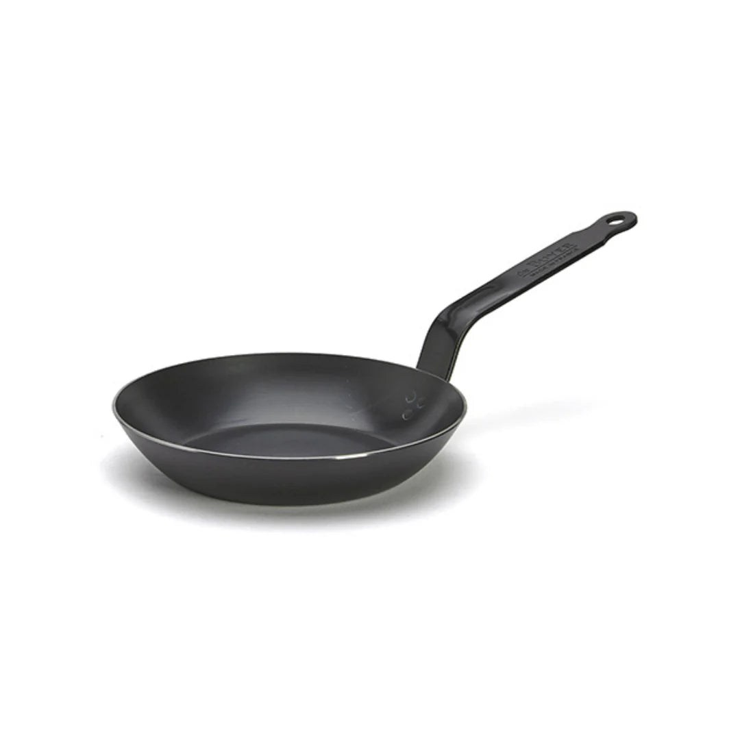 Blue Carbon Steel Fry Pan - De Buyer