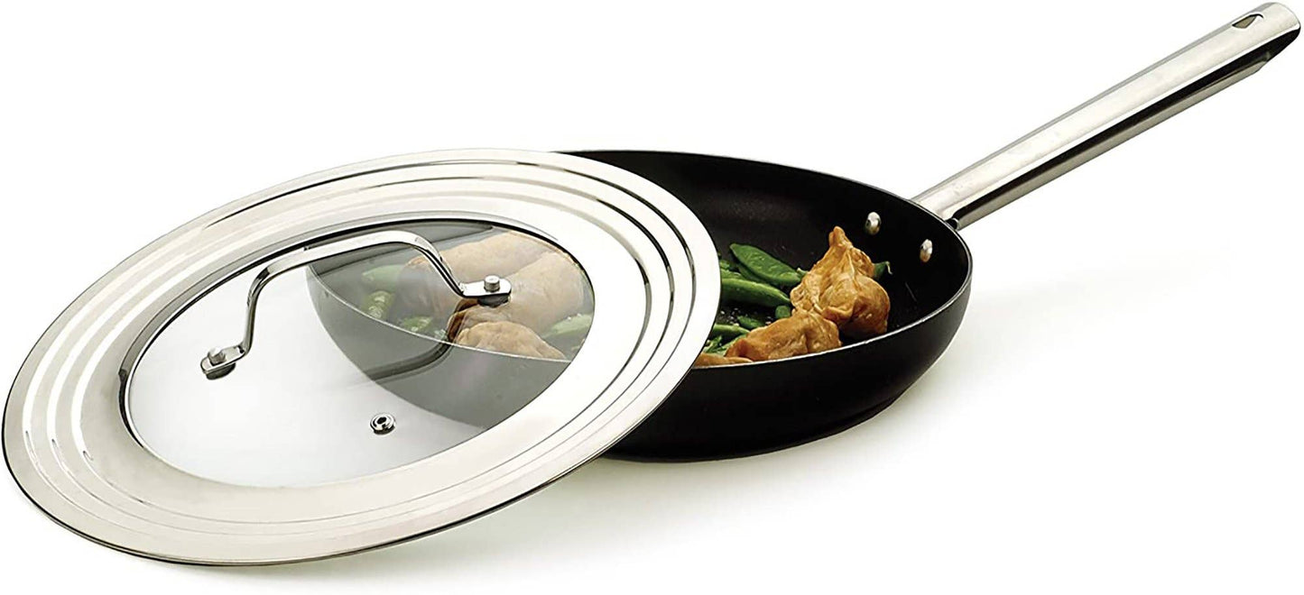 Universal Lid  - 7-12In W/Glass