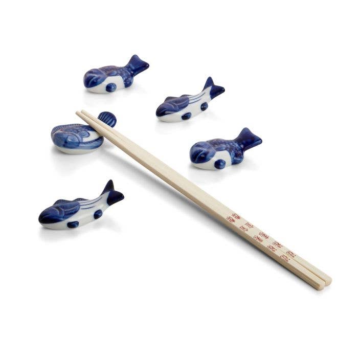 Helen's Asian Kitchen Fish Chopstick Rests - Thumbnail 4