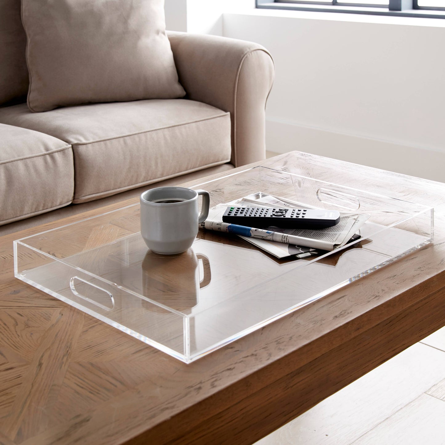 23" X 16" Acrylic Serving Tray
