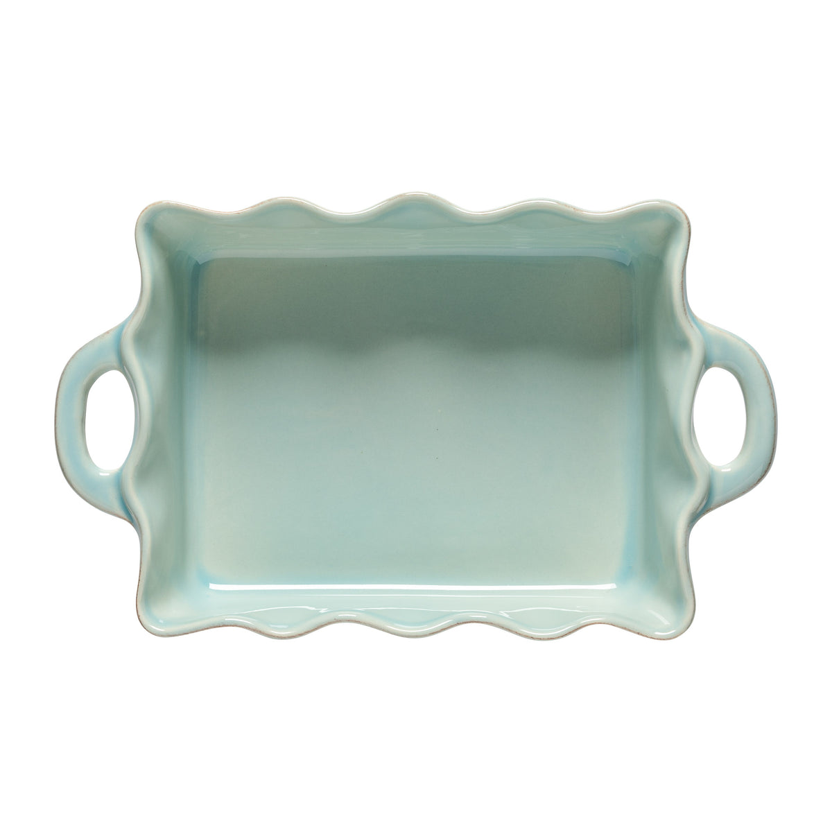 Small Rectangular Baker Cook & Host, Robin's Egg Blue