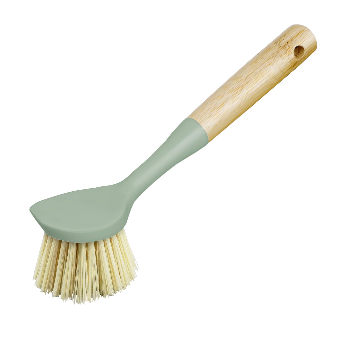Dish Brush - Bamboo w/Scraper