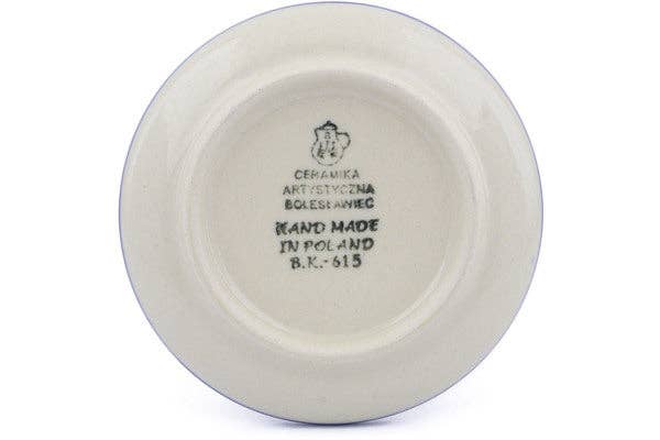 Mini Plate, Coaster plate 4" Feathery Bluebells Theme