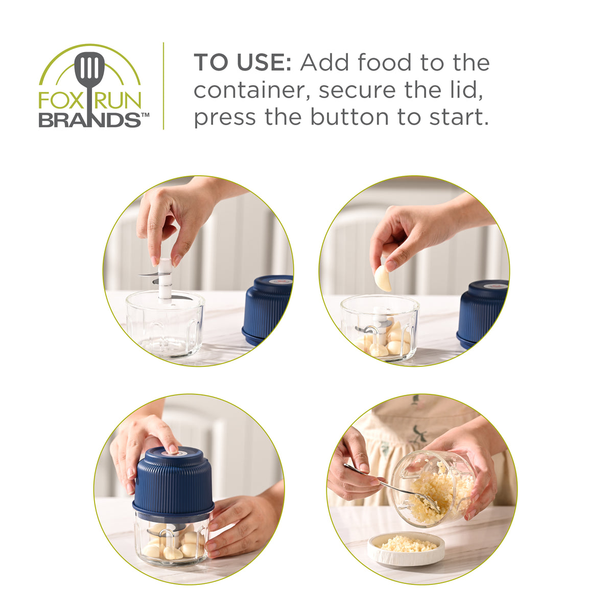 Mini Food Processor 1.25 Cup