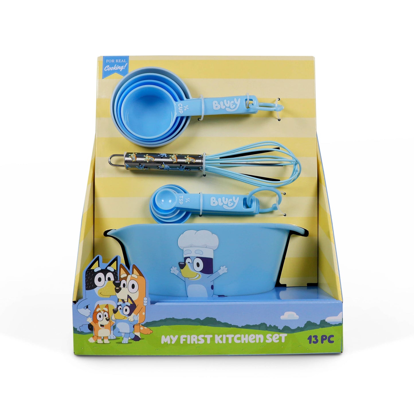 BLUEY My First Kitchen Set – 8-Piece Starter Baking Kit