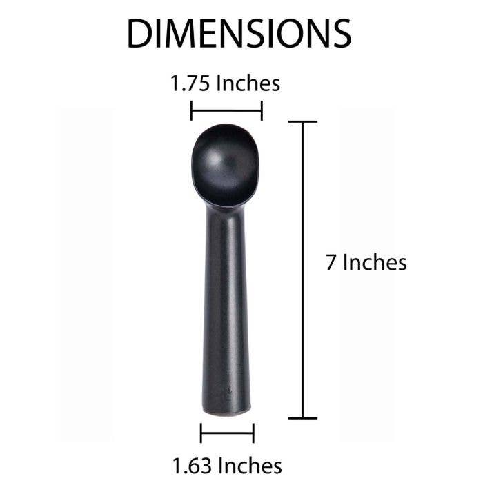 HIC Kitchen Anti Freeze Ice Cream Scoop, Non Stick