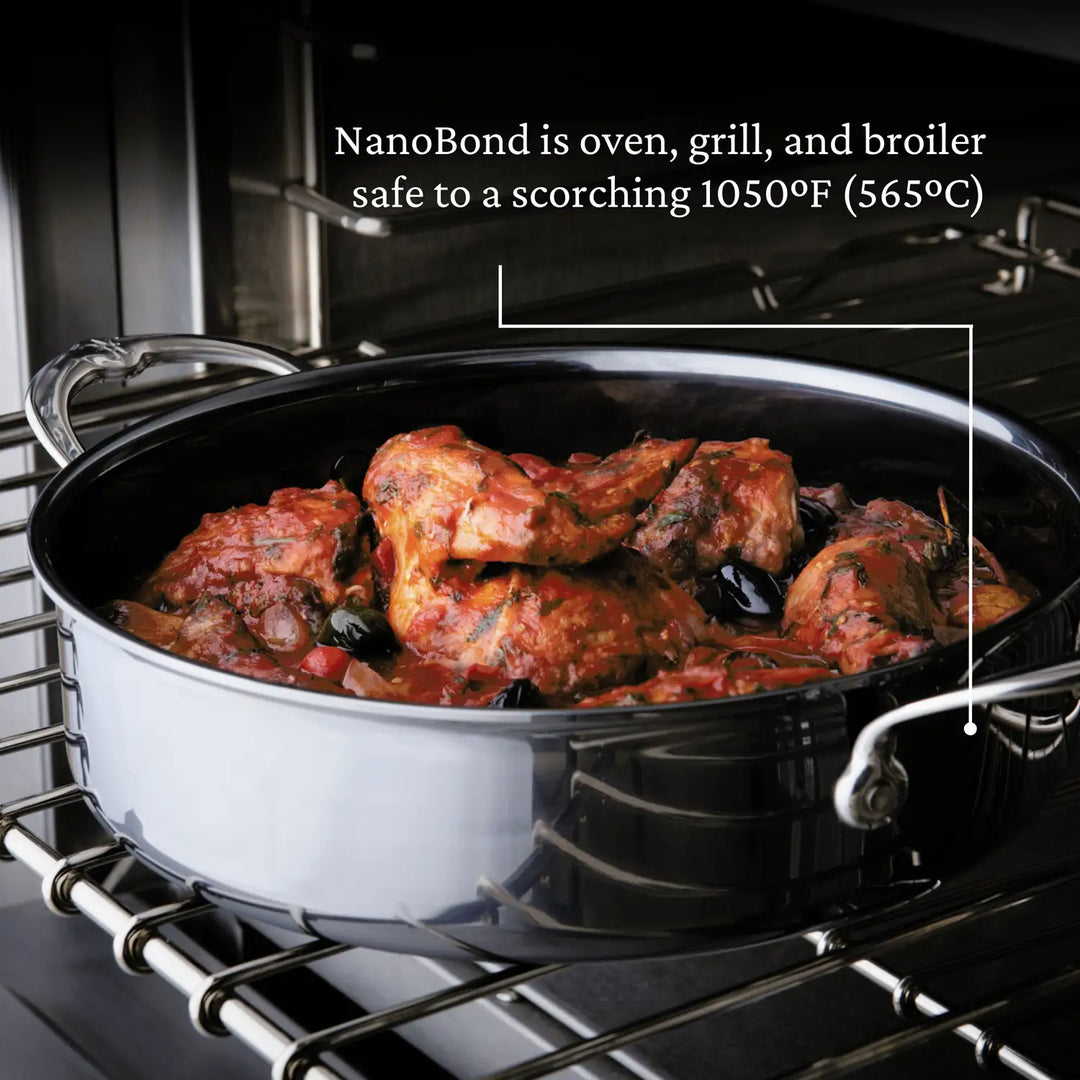 Hestan Titanium Braiser w/Lid, 3.5 Quart