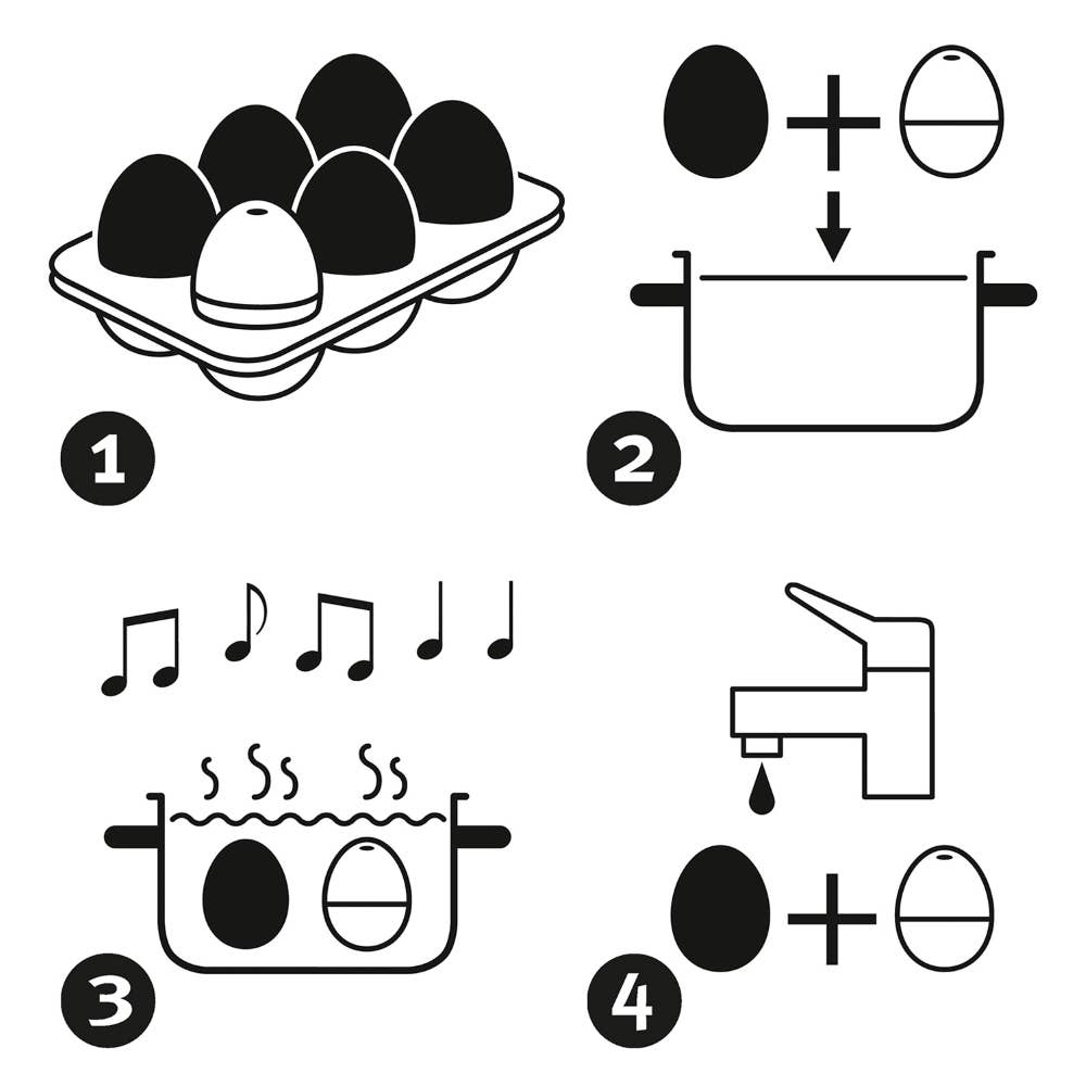 Rainbow BeepEgg / intelligent egg timer