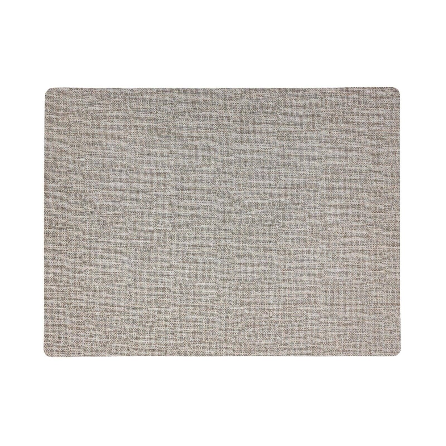 Novotela Luxe Rectangular Placemat, Cashmere, 17 L x 13 W