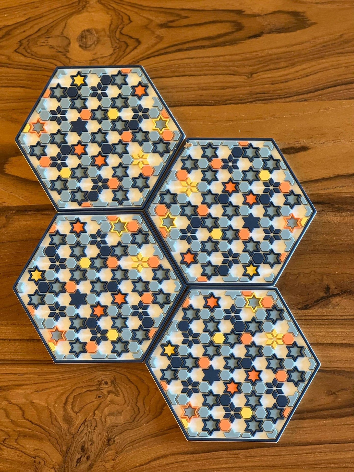 Stars of Mars Coasters - Set of Four