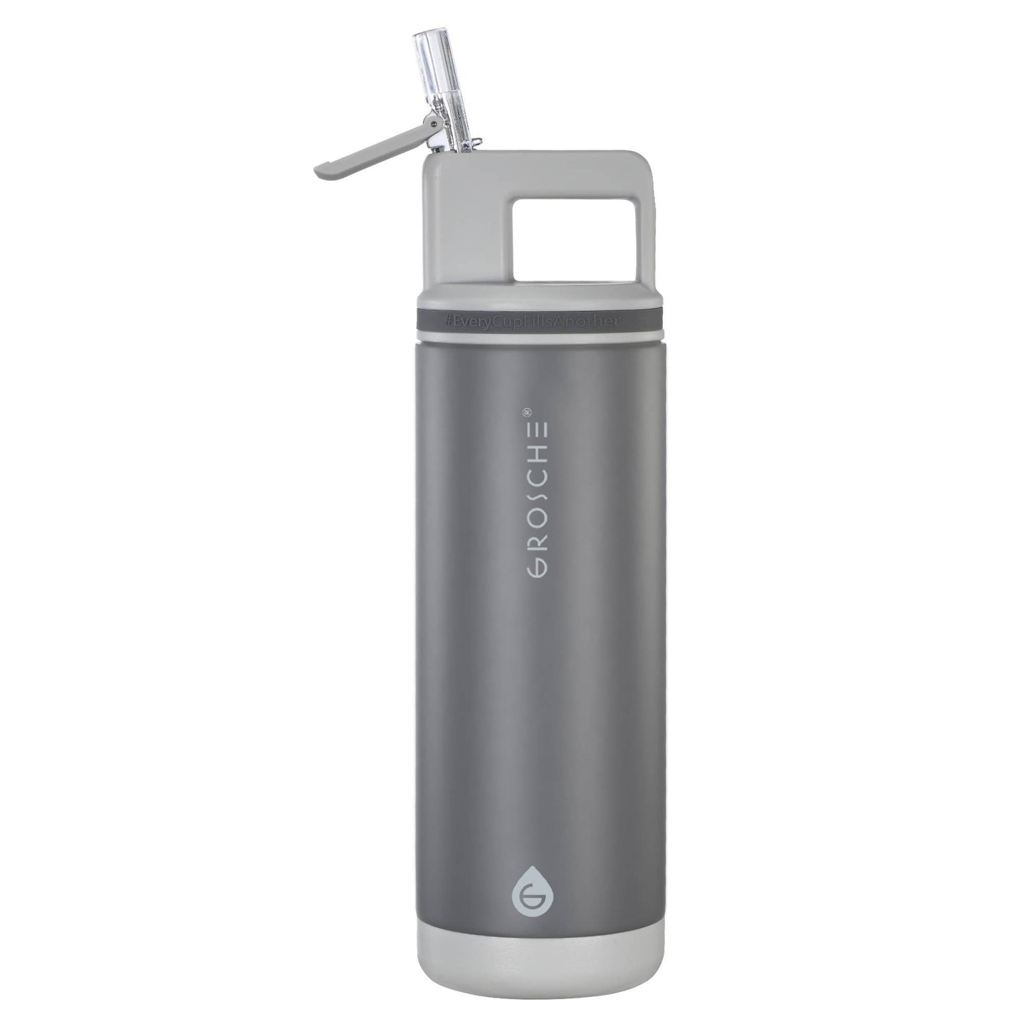 GROSCHE ALPINE Flip 'N Sip Leakproof 20oz Water Bottle